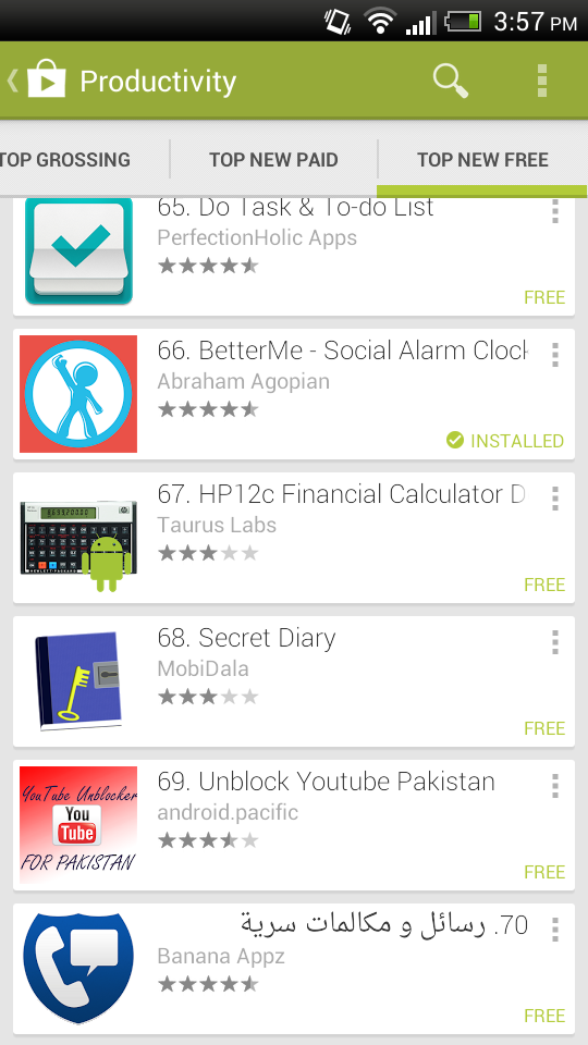 Top New Free Apps